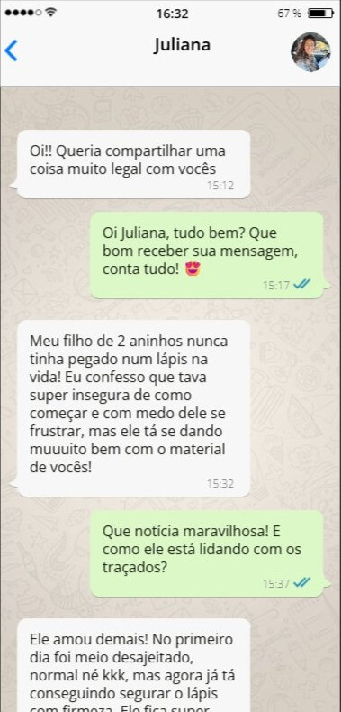 Depoimento Juliana